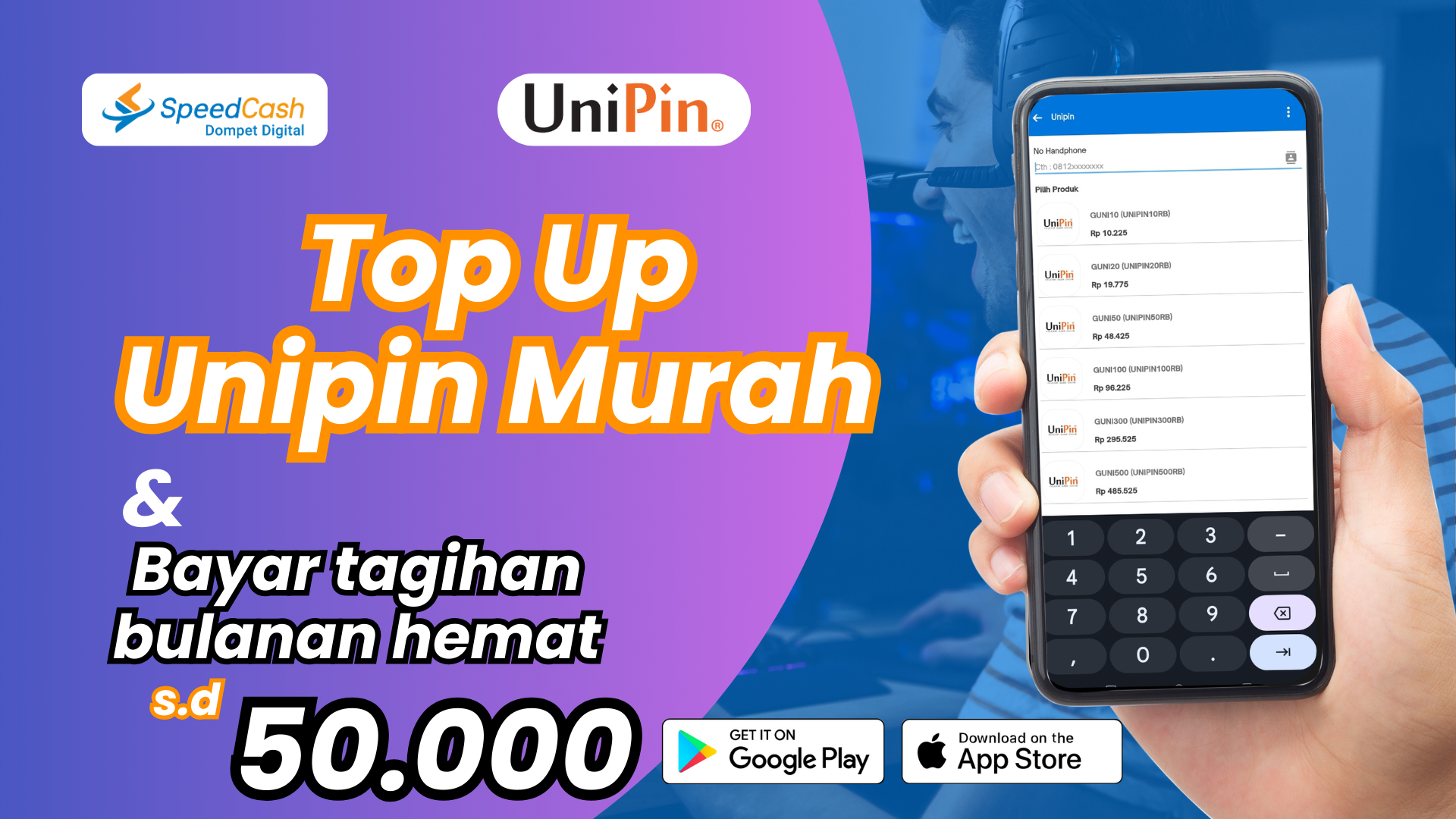 cara beli voucher unipin game online gratis